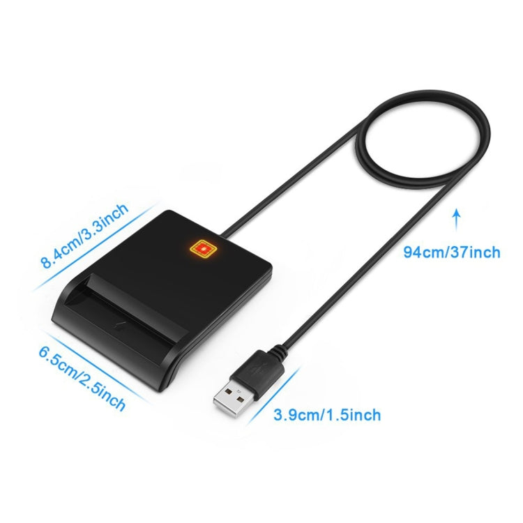 Leitor de cartão inteligente ROCKETEK SCR1 CAC ID SIM Chip, SCR1