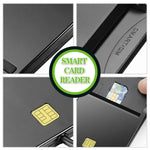 Leitor de cartão inteligente ROCKETEK SCR1 CAC ID SIM Chip, SCR1