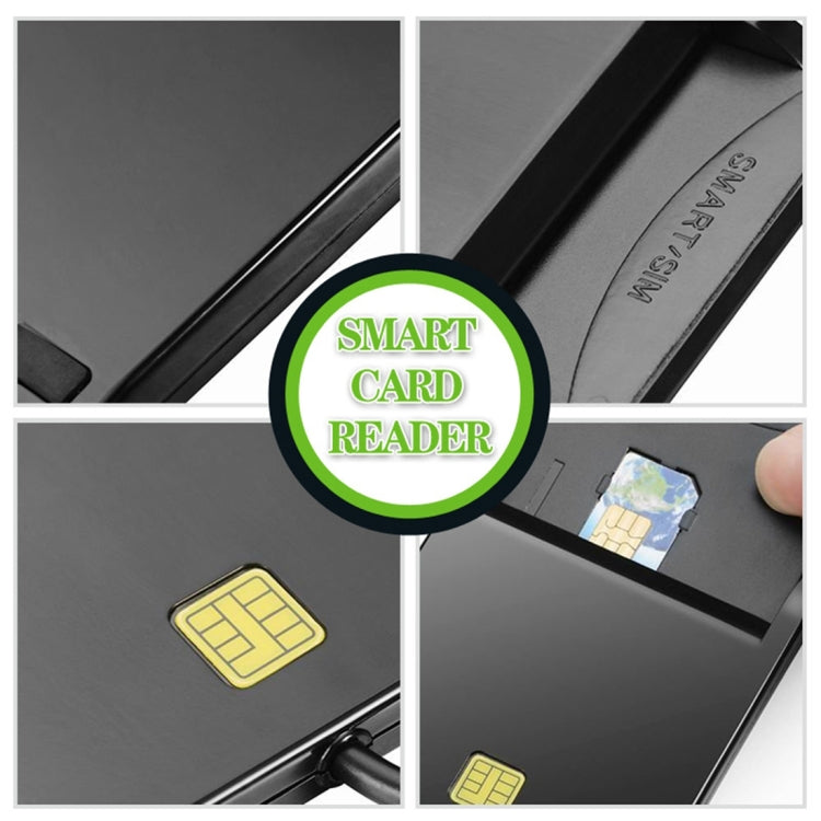 Leitor de cartão inteligente ROCKETEK SCR1 CAC ID SIM Chip, SCR1