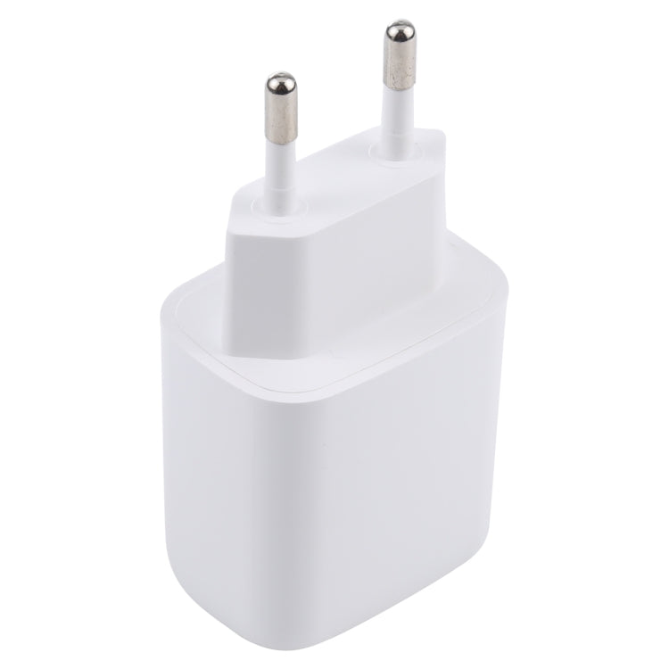 Carregador de Viagem LZ-215A+C 20W QC 3.0 USB + PD 3.0 USB-C / Type-C de Carregamento Rápido, Ficha EU, Ficha EU
