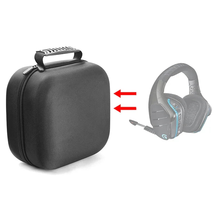 Bolsa de Proteção para Headset Gaming Sem Fios Logitech G933 7.1, Bolsa de Armazenamento