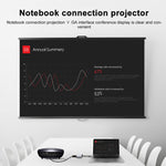 Estação de ancoragem HUB 2 em 1 multifunções USB-C / Tipo-C para HDMI+VGA