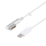 Cabo de Dados e Carregamento USB-C / Type-C Macho para 5 Pinos MagSafe 1 (Borda L) Macho para MacBook