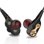 QKZ CK8 Auscultadores Desportivos HiFi In-ear com Quatro Unidades