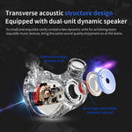 QKZ CK9 Auriculares Hifi In-ear com Quatro Unidades para Música Desportiva