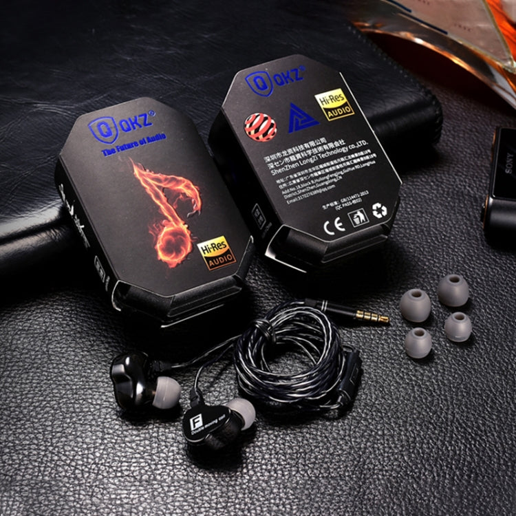 QKZ CK9 Auriculares Hifi In-ear com Quatro Unidades para Música Desportiva
