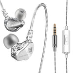 QKZ CK9 Auriculares Hifi In-ear com Quatro Unidades para Música Desportiva