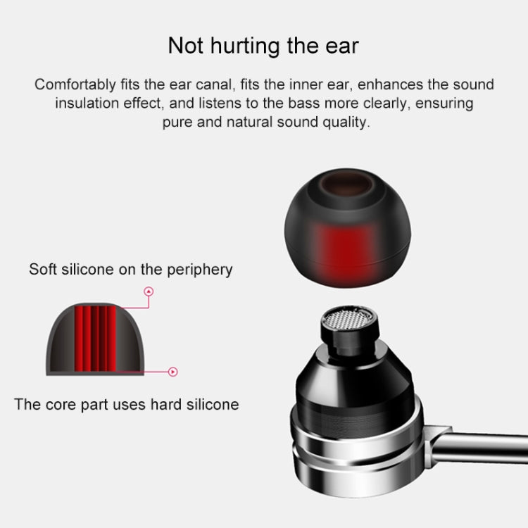 QKZ DM9 Auriculares Desportivos In-ear de Alta Qualidade Todo em Metal, Versão com Microfone