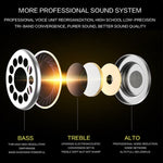QKZ EQ1 Auriculares Desportivos de Música com Aleta de Tubarão em Metal CNC, Versão com Microfone