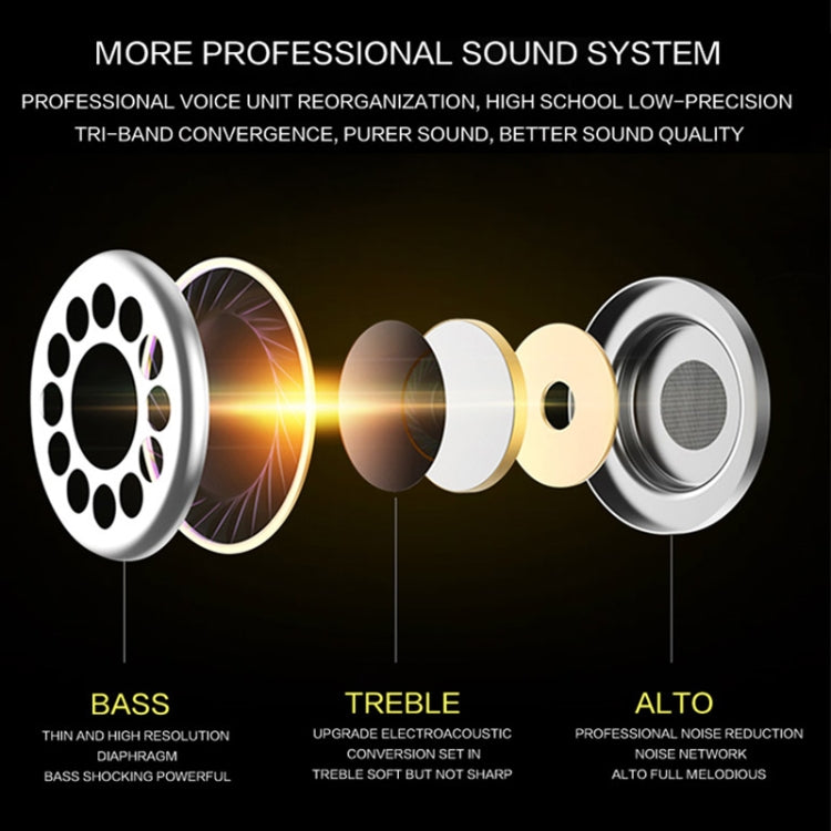 QKZ EQ1 Auriculares Desportivos de Música com Aleta de Tubarão em Metal CNC, Versão com Microfone