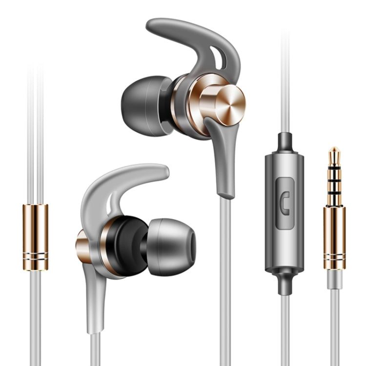 QKZ EQ1 Auriculares Desportivos de Música com Aleta de Tubarão em Metal CNC, Versão com Microfone