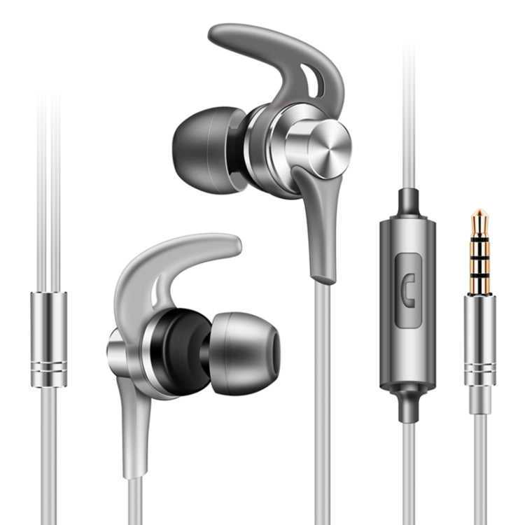 QKZ EQ1 Auriculares Desportivos de Música com Aleta de Tubarão em Metal CNC, Versão com Microfone