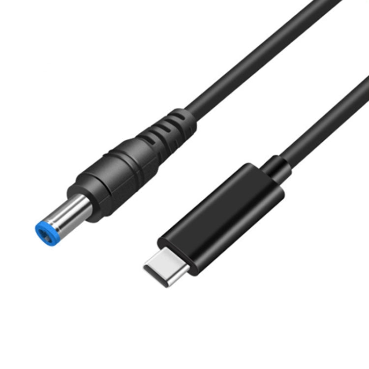 Para HP Cabo de carregamento de energia USB-C / Tipo-C para 4,5 x 3,0mm, Comprimento do cabo: cerca de 1,5m, Tipo-C para 4,5 x 3,0mm