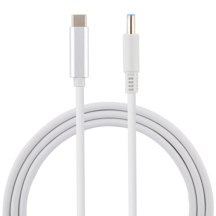 Para HP Cabo de carregamento de energia USB-C / Tipo-C para 4,5 x 3,0mm, Comprimento do cabo: cerca de 1,5m, Tipo-C para 4,5 x 3,0mm