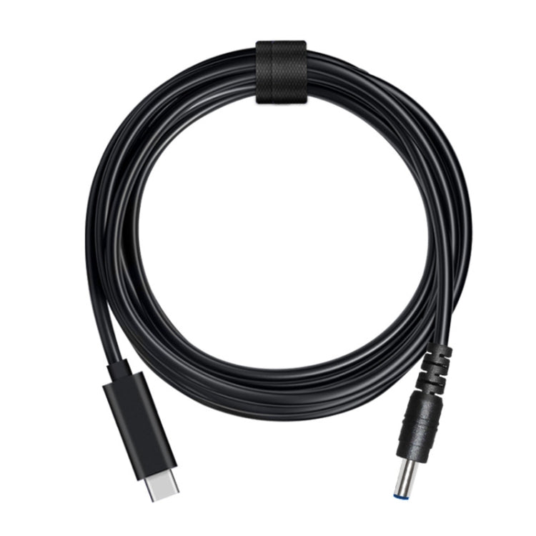 Para HP Cabo de carregamento de energia USB-C / Tipo-C para 4,5 x 3,0mm, Comprimento do cabo: cerca de 1,5m, Tipo-C para 4,5 x 3,0mm