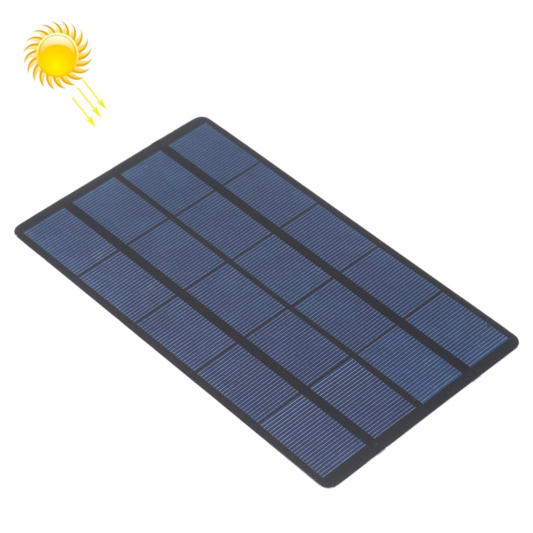 Módulo de Célula Solar DIY Bateria Solar 5V 3W 600mAh, Tamanho: 110 x 190mm, 5V 3W 600mAh 110 x 190mm