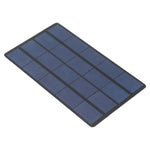 Módulo de Célula Solar DIY Bateria Solar 5V 3W 600mAh, Tamanho: 110 x 190mm, 5V 3W 600mAh 110 x 190mm