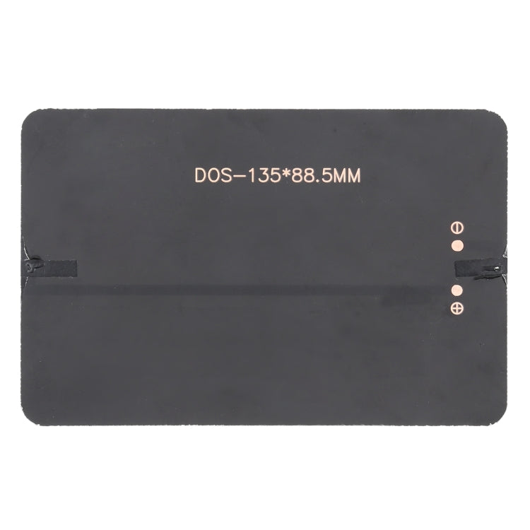 Módulo de Célula Solar DIY Bateria Solar 5.5V 1.5W 290mAh, Tamanho: 135 x 88.5mm, 5.5V 1.5W 290mAh 135 x 88.5mm