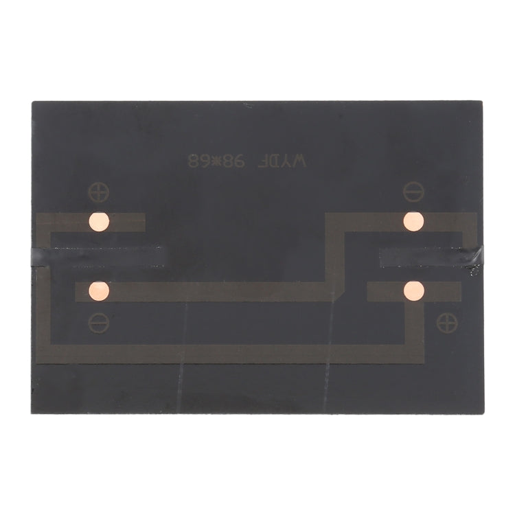 Módulo de Célula Solar DIY Bateria Solar 5V 1.2W 200mAh, Tamanho: 98 x 68mm, 5V 1.2W 200mAh 98 x 68mm