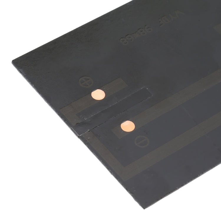 Módulo de Célula Solar DIY Bateria Solar 5V 1.2W 200mAh, Tamanho: 98 x 68mm, 5V 1.2W 200mAh 98 x 68mm
