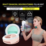 Luz de Selfie Recarrregável RK34 para Beleza com Clipe e Flash de Preenchimento