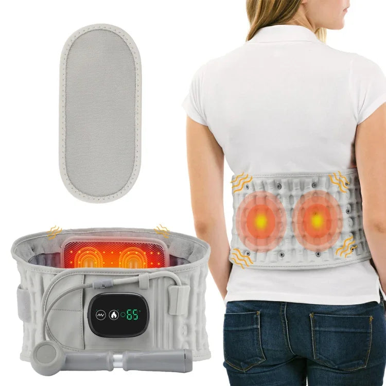 Cinta de Massagem Recarregável Hailicare Cinta Inflável de Aquecimento Elétrico Quente Sem Bolsa de Tecido, Cinta de Proteção