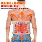 Cinta de Massagem Recarregável Hailicare Cinta Inflável de Aquecimento Elétrico Quente Sem Bolsa de Tecido, Cinta de Proteção