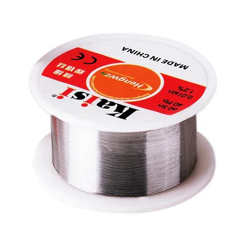 Fio de Solda com Núcleo de Resina Kaisi 0.3mm para Trabalhos de Soldadura, 50g, 0.3mm 50g