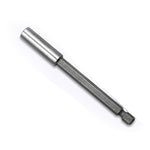 5 PCS Haste de Extensão para Broca Pistola de Ligação de Alta Magnetização com Cabeça Eléctrica 1/4, Comprimento: 100mm, Junta 100mm