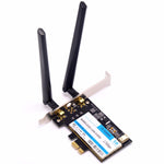Adaptador WiFi Desktop PCI-e TX-9260AC Wireless-AC Dual Band 802.11ac 1730Mbps + Bluetooth 5.0 Placa de Rede WLAN para Intel 9260ac, TX-9260AC 1730Mbps