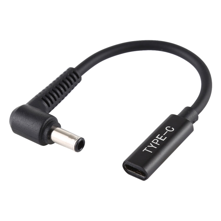 Cabo Adaptador de Energia DP 5.0 x 1.0mm para Type-C Fêmea