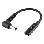 Cabo Adaptador de Energia DP 5.0 x 1.0mm para Type-C Fêmea