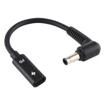 Cabo Adaptador de Energia DP 5.0 x 1.0mm para Type-C Fêmea