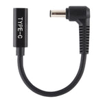 Cabo Adaptador de Energia DP 5.0 x 1.0mm para Type-C Fêmea