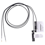 1 Par de Cabo Flexível Antena Dupla Banda WiFi 4G IPX4 9260ac PFC para M.2, Comprimento: 46cm 63cm