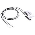 1 Par de Cabo Flexível Antena Dupla Banda WiFi 4G IPX4 9260ac PFC para M.2, Comprimento: 46cm 63cm