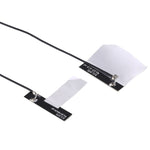 1 Par de Cabo Flexível Antena Dupla Banda WiFi 4G IPX4 9260ac PFC para M.2, Comprimento: 46cm 63cm
