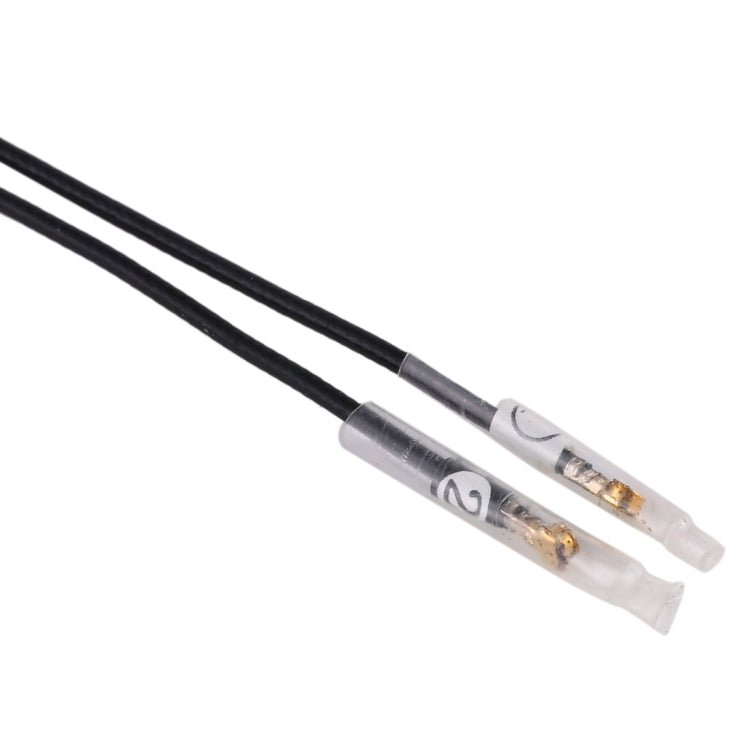 1 Par de Cabo Flexível Antena Dupla Banda WiFi 4G IPX4 9260ac PFC para M.2, Comprimento: 46cm 63cm