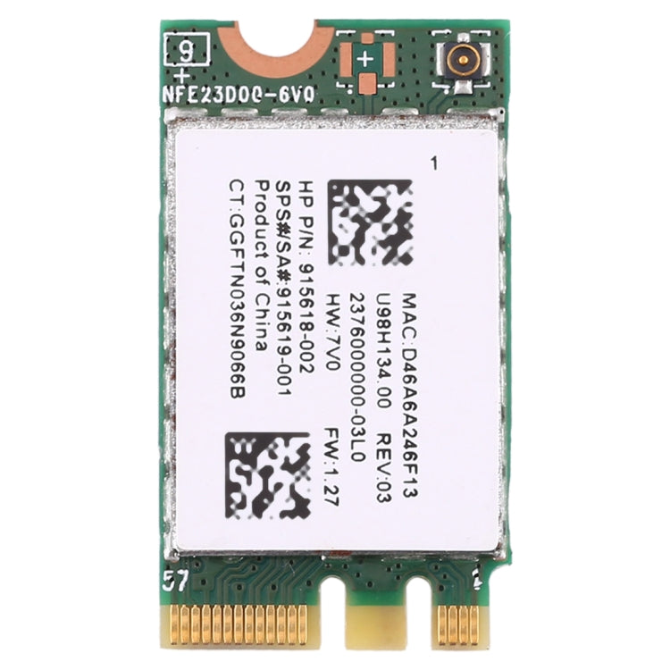 Placa de Rede RTL8723DE 246 G6 BT 4.0 2,4G SPS 915619-001/915618-002 300M para Portáteis HP