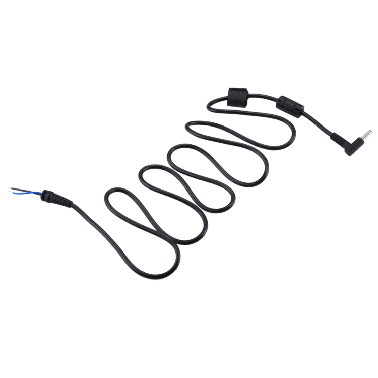 Cabo adaptador de carregamento de energia DC macho em cotovelo 4.5 x 3.0 mm com 3 núcleos para portátil HP, 4.5 x 3.0mm