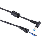 Cabo adaptador de carregamento de energia DC macho em cotovelo 4.5 x 3.0 mm com 3 núcleos para portátil HP, 4.5 x 3.0mm