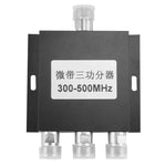 Adaptador Fêmea N 300-500MHz Divisor de Potência Micro-strip 3 Vias, Divisor de Potência Micro-strip