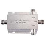 Adaptador Fêmea N 800-2500MHz Divisor de Potência de 3 Vias, Divisor de Potência de 3 Vias