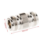 Acoplador RF de Jacks Duplos Fêmea Tipo N Adaptador de Antena Coaxial WiFi