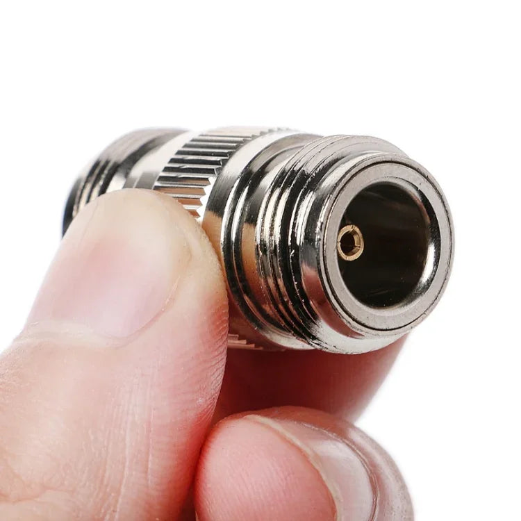 Acoplador RF de Jacks Duplos Fêmea Tipo N Adaptador de Antena Coaxial WiFi