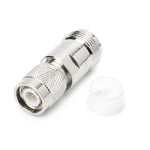 Adaptador Coaxial TNC Macho para Jack Fêmea Tipo N com Parafusos para Ligação Wifi de Router