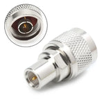Adaptador Coaxial RF NJ / FMEJ Macho N para Conector FME