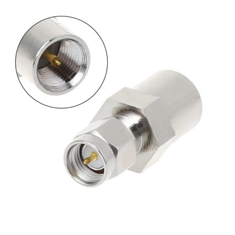 Adaptador de Cabo Coaxial Conector RF Macho FME e SMA