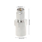 Adaptador de Cabo Coaxial Conector RF Macho FME e SMA