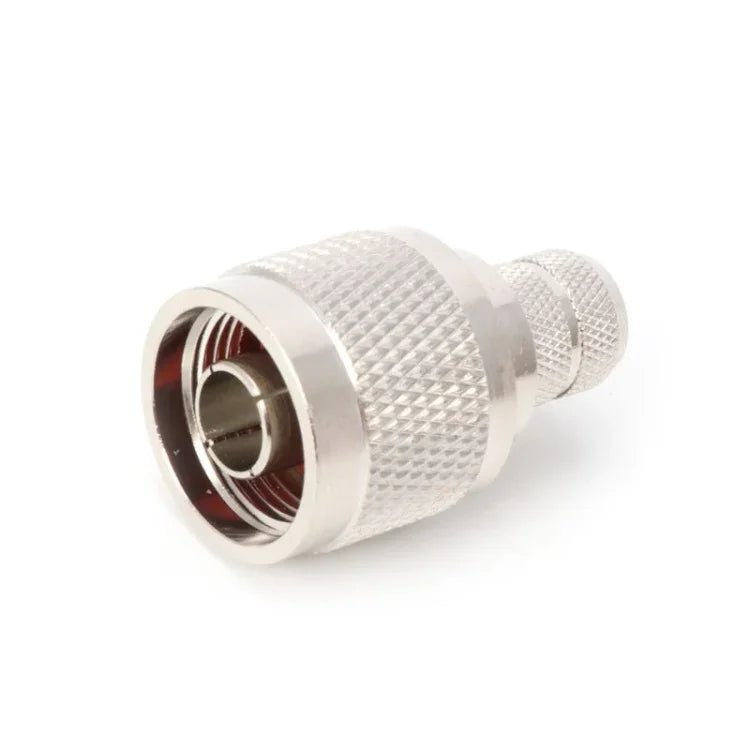 1 Conjunto de Adaptador Conversor RF Coaxial Plug N para Cabo LMR400 RG8